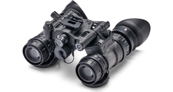 Image of Open Box, Dealer Demo, EOTech BinoNV-c 1x w/ Wilcox G24 Mount, Photonis, 4G White Phosphor, Black, EOT-BINO-AI-B-C