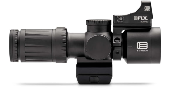 Image of DEMO, EOTech Vudu 4-12x36mm 30mm Tube Rifle Scope, First Focal Plane, Ultra Short MR5 MRAD Reticle w/ EFLX Sight, Black, VDU4-12PKG1