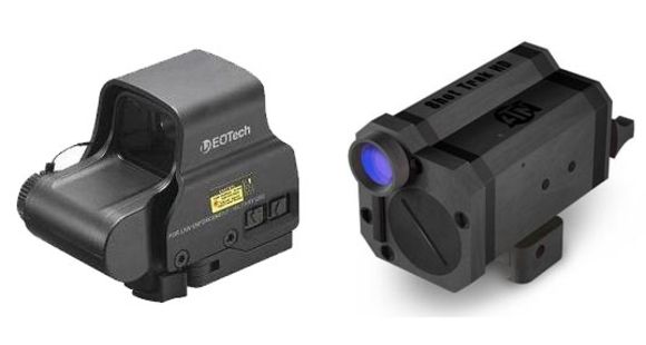 Image of EOTech EXPS2 Red Dot Sight - 1-dot Reticle w/ ATN Shot Trak HD Action Gun Camera SOGCSHTR1