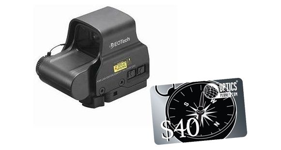 Image of EOTech EXPS2 Red Dot Sight - 2-dot Reticle with FREE 40 OpticsPlanet.com Gift Certificate