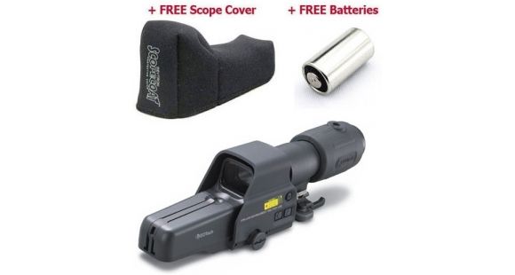 Image of EOTech HOLOgraphic Sight 557 w/ G23 3x FTS Magnifier Weapon Sight System w/ FREE ScopeCoat Protective Covers and AA batteries, 557-G23FTS-KIT