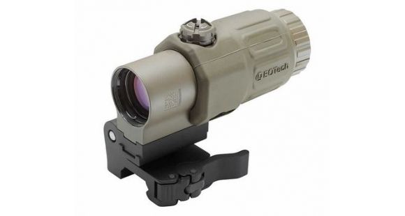 Image of DEMO, EOTech G-Series G33 3x Magnifier w/Switch to Side Mount, Tan, G33.STSTAN
