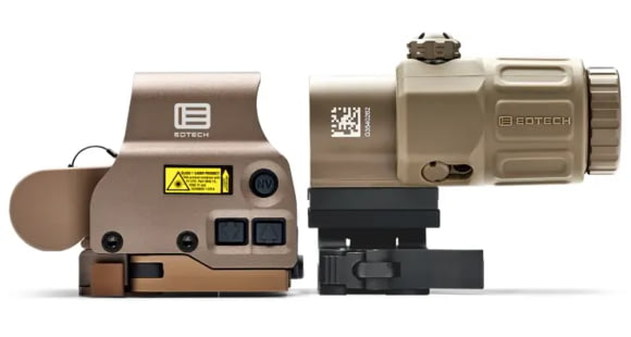 Image of USED, EOTech HHSVIII EXPS3-0 Holographic Red Dot Sight w/G33 3x Magnifier, 1x, 0-Reticle, Tan, HHS-VIII-TAN