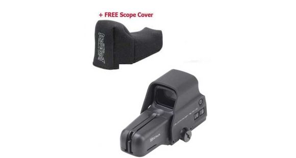 Image of Eotech Holographic Weapon Sight 556.A65/1 with 3x Magnifier, OP Logo ScopeCoat Cover