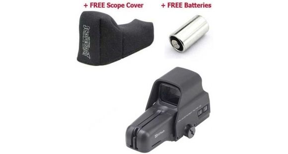 Image of EOTech 556 A65 Holographic Weapon Sight, 1 MOA Reticle w/ Batteries &amp; FREE ScopeCoat Cover
