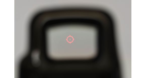 Image of EOTech HWS EXPS 3 Circle Red Dot Sight, 1 Dot Reticle, w/ EOTech Trucker Hat/Sticker/Lens Cloth, Black, EXPS3-0-KIT1