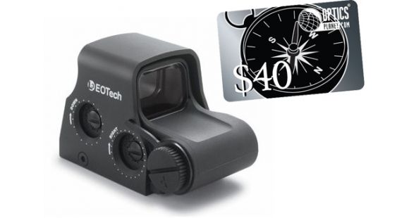 Image of EOTech Transverse Red Dot Sight, Black, 2-Dot Reticle XPS2-2 with FREE 40 OpticsPlanet.com Gift Certificate