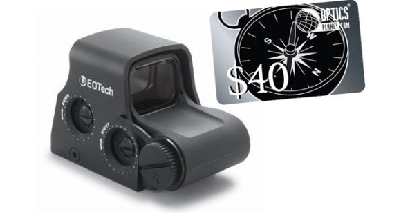 Image of EOTech Transverse Red Dot Sight, Black, SAGE Reticle XPS2-SAGE with FREE 40 OpticsPlanet.com Gift Certificate