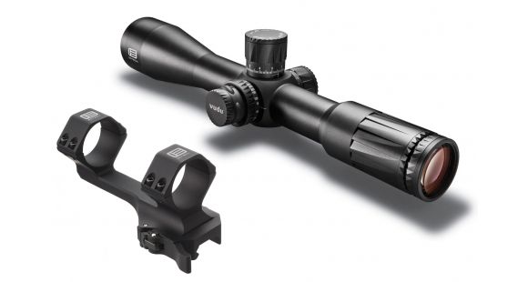 Image of EOTech Vudu 3.5-18x50 FFP Precision Rifle Scope, H59 Reticle w/ 34mm Cantilever Rifle Scope Ring Mount