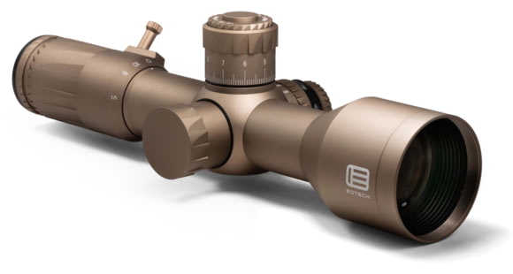Image of EOTech Vudu 5-25x50mm Rifle Scope, 34mm Tube, First Focal Plane, Tremor 5 MRAD Reticle, Tan/FDE, VDU5-25TR5TAN