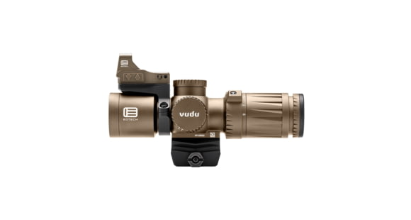 Image of EOTech Vudu 3-9x32mm Rifle Scope, Second Focal Plane, MR5 Reticle w/ 3 MOA EFLX Sight &amp; Mount, Tan, VDU3-9PKG1TAN