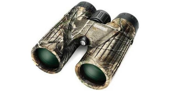 Image of Factory DEMO Bushnell 10x42 Legend Ultra HD Binoculars Rain Guard, ED Glass, UWB with Camo Roof 191043