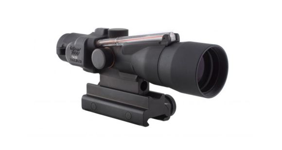 Image of Factory DEMO Trijicon ACOG 3x30 Illuminated Rifle Scope, Red Chevron .308 Ballistic Reticle TA33R-9