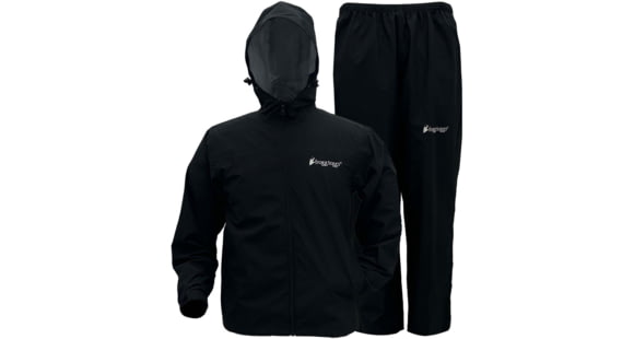 Image of Frogg Toggs Vapor Rain Suit - Women's, Black, Large/ Extra Large, 1VP151000LGXL