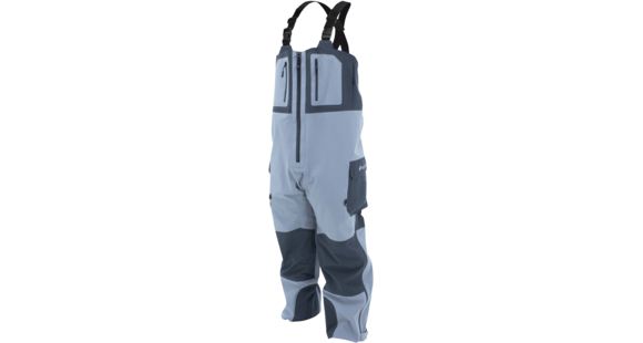 Image of Frogg Toggs Pilot II Guide Rain Bib - Mens, Light Gray/Charcoal Gray, Medium, PF93160-707MD