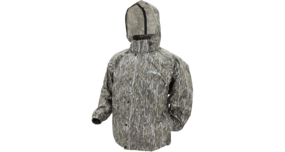 Image of Frogg Toggs Pro Action Rain Jacket - Men's, Mossy Oak Bottomlands, Large, PA63123-50LG