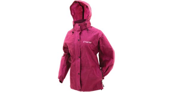 Image of Frogg Toggs Pro Action Rain Jacket - Women's, Black Cherry, Large, PA63523-15LG