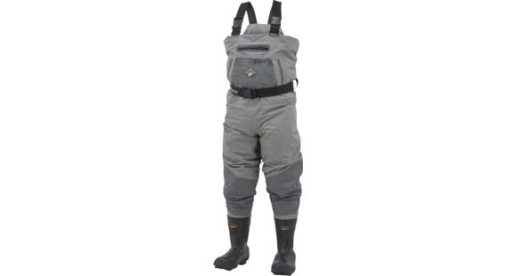 Image of Frogg Toggs Steelheader Reinforced Nylon Insulated Felt Bootfoot Chest Wader - Men's, Slate Gray, 13, 2711926F-13