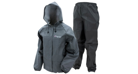 Image of Frogg Toggs Women's Ultra-Lite2 Rn St-Carbon Bk-Sz 2X UL12504-012X