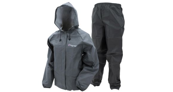 Image of Frogg Toggs Women's Ultra-Lite2 Rn St-Carbon Bk-Sz 2X UL12504-012X