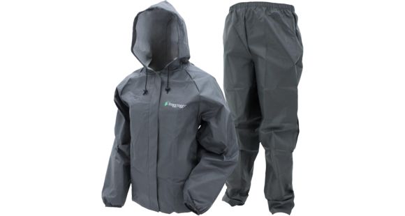 Image of Frogg Toggs Youth Ultra-Lite2 Rain Suit, Carbon, Small, UL12304-01SM