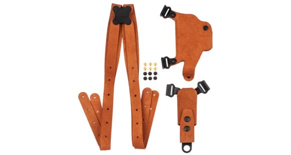 Image of Galco Classic Lite Shoulder System Leather Holster, Right Hand, Natural, CL248