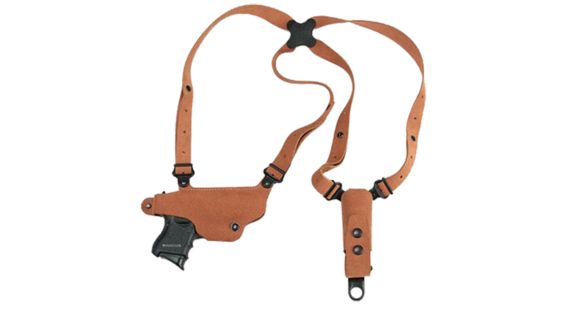 Image of Galco Classic Lite Shoulder System Leather Holster, Right Hand, Natural, CL290