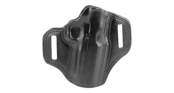 Image of Galco Combat Master Leather Belt Holster, Kimber 1911 4in/Colt 1911 4.25in/Springfield Armory 1911 4in/Smith &amp; Wesson SW1911 Sub-Compact 4.25in, Right Hand, Black, CM266B