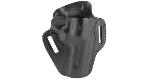 Image of Galco Combat Master Leather Belt Holster, Right Hand, Black, CM104B