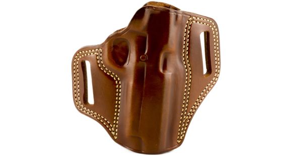 Image of Galco Combat Master Leather Belt Holster, Right Hand, Tan, CM440