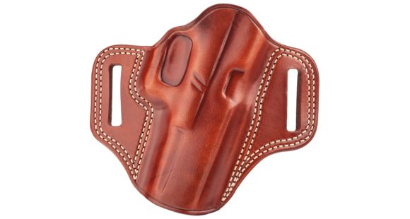 Image of Galco Combat Master Leather Belt Holster, Glock 31/Glock 17/Glock 22, Left Hand, Tan, CM225