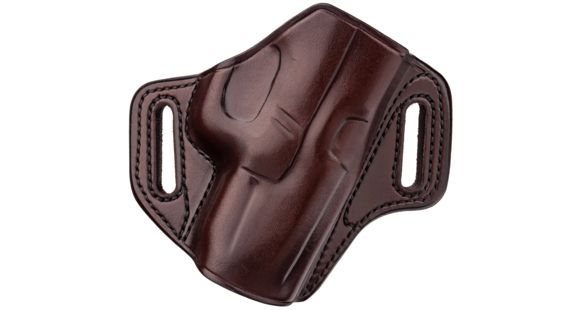 Image of Galco S&amp;W Concealable Belt Leather Holster, Smith &amp; Wesson M&amp;P 40 Compact/Smith &amp; Wesson M&amp;P 9 Compact, Right Hand, Plain, Havana, CON474H