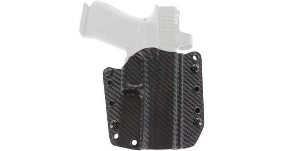 Image of Galco Corvus Belt/IWB Holster, Colt 1911 3in/Kimber 1911 3in/Colt 1911 3.5in .45 ACP/Springfield Armory 1911 3.5in .45 ACP/Springfield Armory 1911 3in, Right Hand, Carbon Fiber, Black, CVS218CF