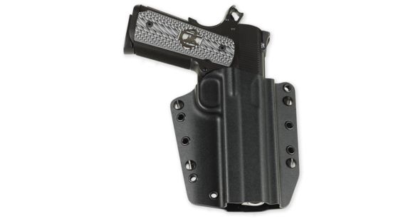 Image of Galco Corvus IWB/OWB Belt Leather Holster, AMT Hardballer/Colt 5in 1911/Kimber 5in 1911/Para Usa 5in/Remington R1/Ruger Sr 1911/SW 1911 5in/Sprin CVS212