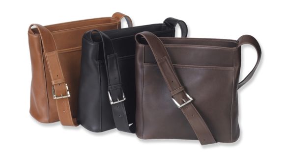 Image of Galco Del Holster Handbag w/ Solid Brass Hardware, Ambidextrous, Tan DELTAN