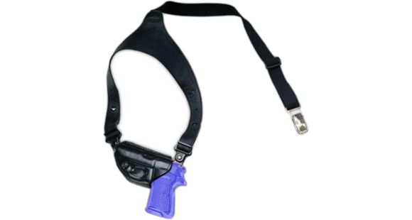 Image of Galco Executive Shoulder Holster, Glock 26/Glock 27/Glock 33, Left Hand, Black, EX287