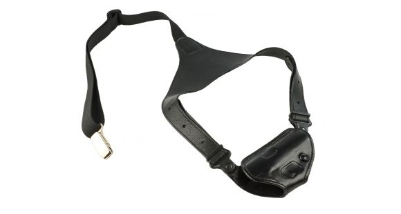 Image of Galco Executive Shoulder Holster, Walther PPK/S/Walther PPK/E/FEG SMC 380, Right Hand, Plain, Black, EX204