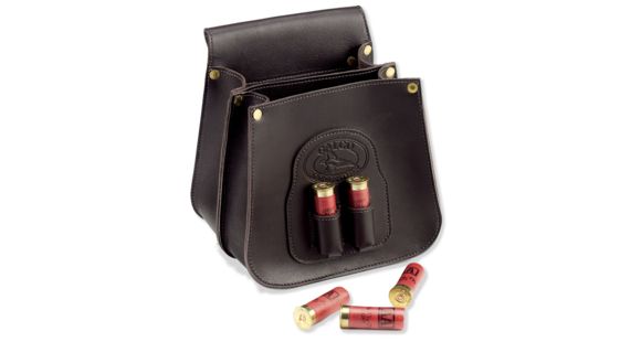 Image of Galco Field Grade Shell Pouch 50 CT, Dark Havana