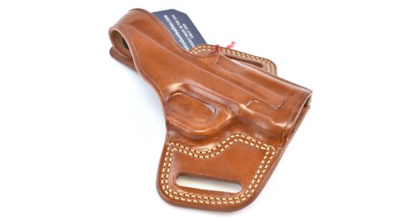 Image of Galco Fletch High Ride Belt Holster, Smith &amp; Wesson M&amp;P 9 Shield/Smith &amp; Wesson M&amp;P 40 Shield/Smith &amp; Wesson M&amp;P 9 Shield M2.0/Smith &amp; Wesson M&amp;P 40 Shield M2.0, Right Hand, Plain, Tan, FL652