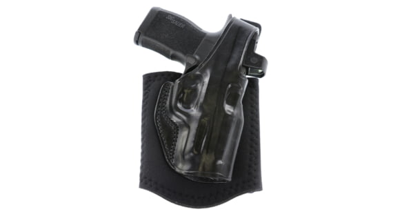 Image of Galco Ankle Glove Leather Holster - Right Hand, SIG Sauer 365XL, with or w/o Red Dot, Plain, Black, AG870RB