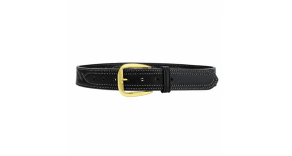 Image of Galco CB7 1 1/2in Fancy Stitch Contour Holster Belt, Black, 32in, CB7-32B