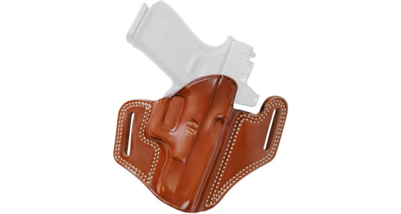 Image of Galco Combat Master 2.0 Premium Steerhide Belt Holster, Glock 19 Gen 1-5, Glock 19 Gen 6, Glock 19X, Glock 23 Gen 2-4, Glock 32, Glock 45, Glock 45 Gen 6, Tan, Right, CM2-226R