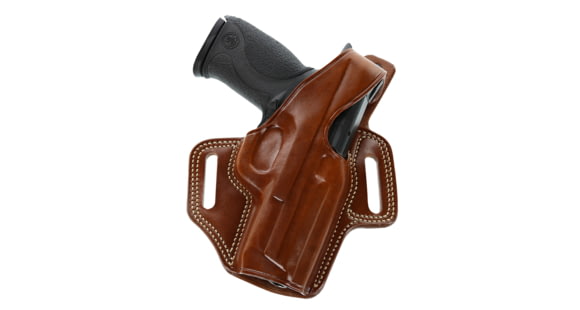 Image of Galco Fletch High Ride Premium Steerhide OWB Belt Holster, SIG-SAUER M18, SIG-SAUER M18 W/Red Dot, SIG-SAUER M18 w/wo red dot, Tan, Right, FL822R