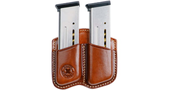 Image of Galco Masterbilt Double Magazine Carrier,Colt 3 1/2in 1911, Colt 5in 1911 Rail Gun, Kimber 3in 1911,Nighthawk 5in 1911 ,Ruger Sr1911 5in,Smith &amp; Wesson Sw1911 5in, Tan, MDM26
