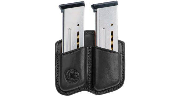 Image of Galco Masterbilt Double Magazine Carrier,Colt 3 1/2in 1911, Colt 5in 1911 Rail Gun, Kimber 3in 1911,Nighthawk 5in 1911 ,Ruger Sr1911 5in,Smith &amp; Wesson Sw1911 5in, Black, MDM26B