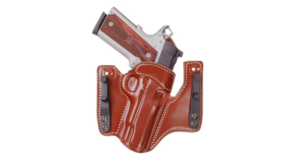Image of Galco V-Hawk Premium Steerhide IWB Holster, Colt 4 1/4in 1911, KIMBER 4in 1911, Tan, Right, HWK266
