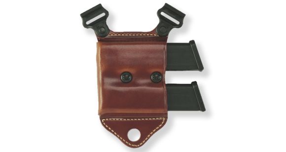 Image of Galco Horizontal Mag Carrier For Shoulder System - Ambidextrous - Tan HCL28