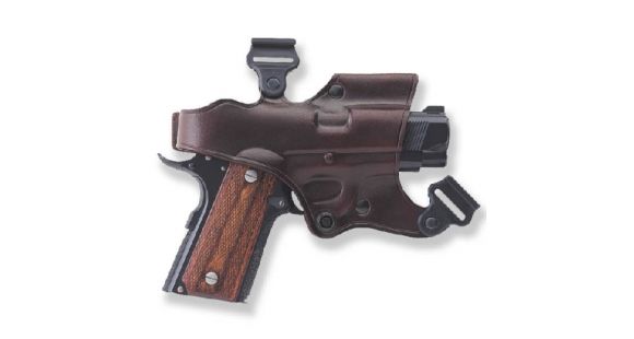 Image of Galco Jackass Component Holster, Glock 19/Glock 23/Glock 31/Glock 32/Glock 26/Glock 27/Glock 33/Glock 17/Glock 22/Glock 34/Glock 35, Right Hand, Havana, J224H