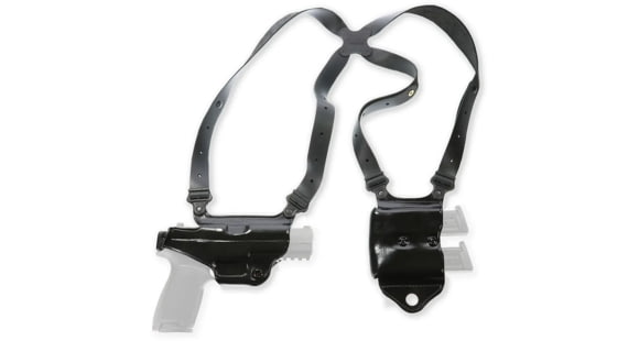 Image of Galco Autos Miami Classic II Shoulder Systems, Smith &amp; Wesson M&amp;P SHIELD .45, Right Hand, Black, MCII826B