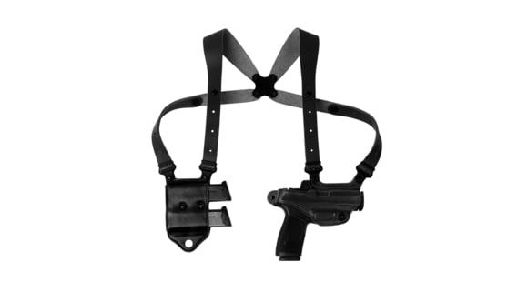 Image of Galco Miami Classic II Shoulder System Autos Leather, SIG-SAUER P365 FUSE, Right, Black, MCII894RB
